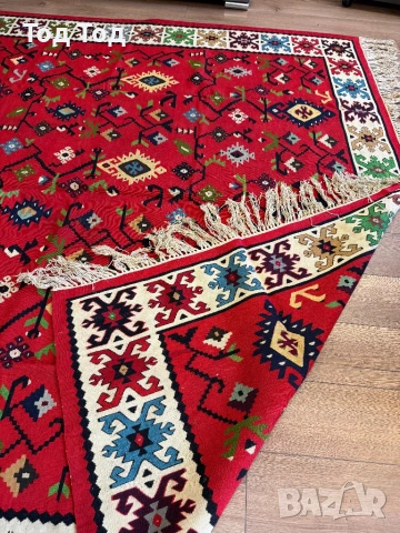 Чипровски килим Есенна Лоза , снимка 5 - Килими - 54313459