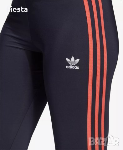 Оригинален тъмно син клин Adidas Originals Active Icon 3-Stripe Leggings, снимка 16 - Клинове - 40546482