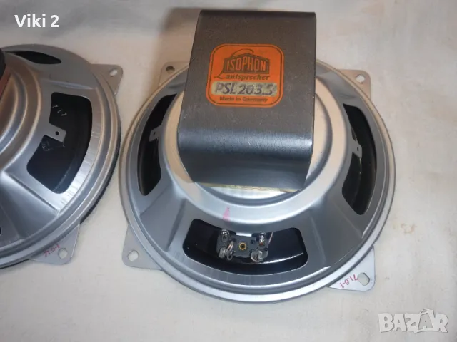 Н.Ч.  ISOPHON PSL 203 S  8 инча, снимка 7 - Тонколони - 39251230
