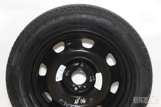 Резервна гума Peugeot 307 (2001-2007г.) 65.1 4x108 / 16 цола патерица, снимка 2 - Гуми и джанти - 56099344