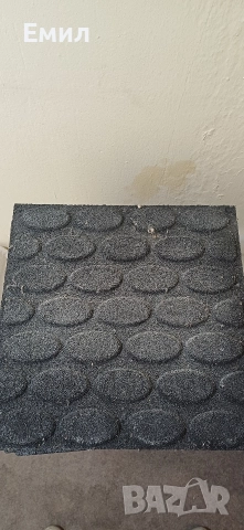Подови гумени плочи 39/39/1.5см., снимка 2 - Строителни материали - 52821169