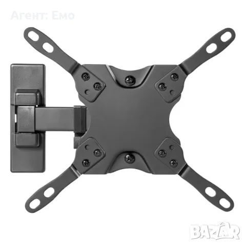 Подвижна стойка за телевизор, максимално тегло 20 кг, за екрани с диагонал от 13 до 42 Инча , снимка 2 - Стойки, 3D очила, аксесоари - 47945028