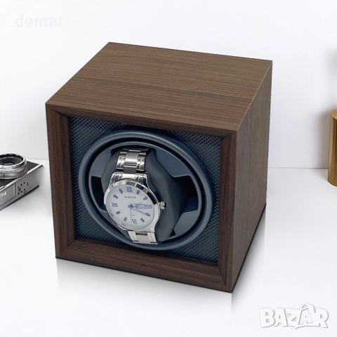 Автоматична навиваща машина за часовници Lian за 1 часовник, захранвана от USB (сива), снимка 9 - Други - 52129931