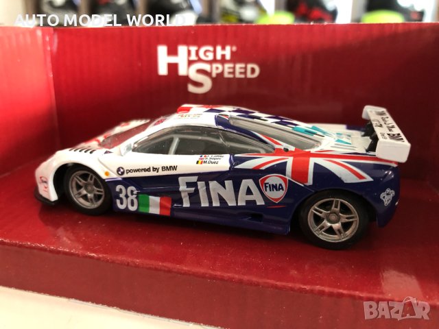 Колекция метални колички Мclaren F1 GTR LE MANS мащаб 1:43 нови, снимка 5 - Колекции - 40825624