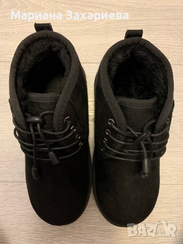 Черни боти, номер 35, нови, снимка 5 - Дамски боти - 39467855