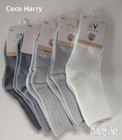 Комплект 5чифта детски чорапки кашмир, снимка 3 - Чорапи - 52953300