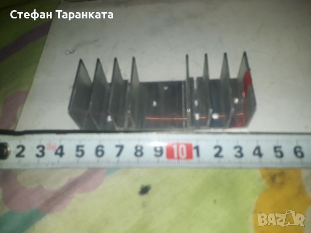 Алуминиев радиатор-охладител за аудио усилватели, снимка 1 - Други - 42899328