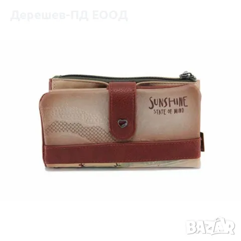 Портфейл Anekke Piece&Love Camel 38809-907, снимка 2 - Портфейли, портмонета - 50125251