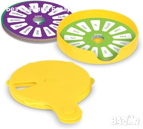 Нова Образователна игра колело за четене и думи на английски за деца 5+, снимка 3 - Образователни игри - 51941525