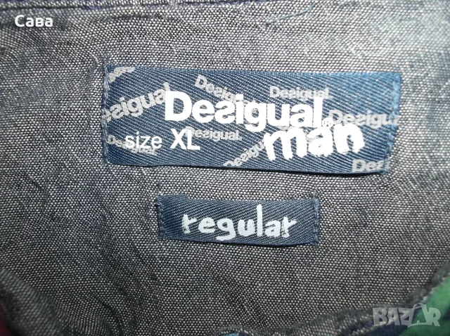 Риза DESIGUAL  мъжка,ХЛ, снимка 4 - Ризи - 56082766