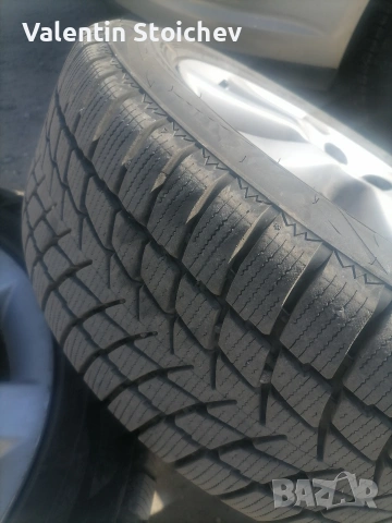 зимни гуми с джанти 205 55 16 за тойота Авенсис т25, снимка 2 - Гуми и джанти - 53881486