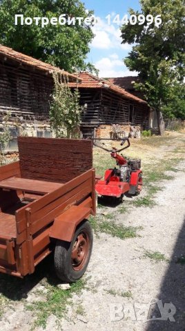 Мотофреза с ремарке, снимка 4 - Селскостопанска техника - 30925745