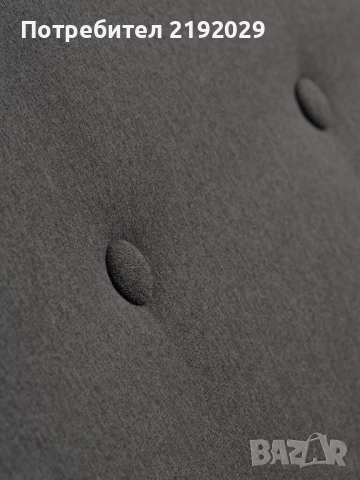 ДИВАН 2,5-местен, сив текстил, снимка 3 - Дивани и мека мебел - 51605931