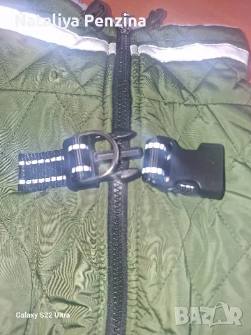 Зимно яке за куче, размер  L, зелен, снимка 5 - За кучета - 48882641