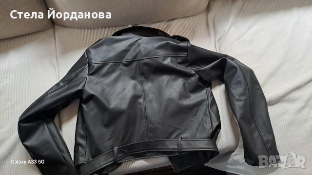 кожено яке, снимка 5 - Якета - 54163022