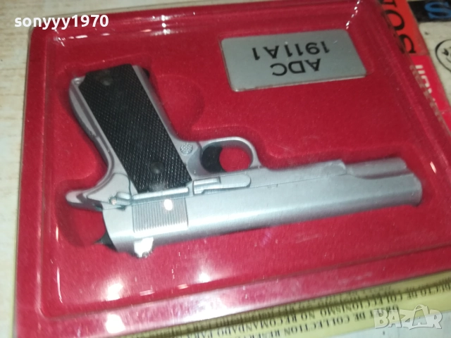 ADC 1911A1 КОЛЕКЦИОНЕРСКИ ПИСТОЛЕТ-ВНОС SWISS 1709252102, снимка 4 - Колекции - 51750131