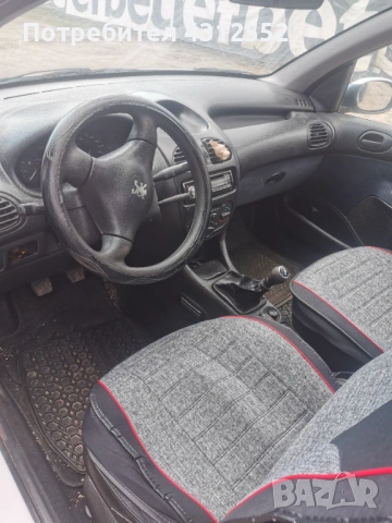 Продавам запазено Пежо 206 1.9D, снимка 3 - Автомобили и джипове - 53971737