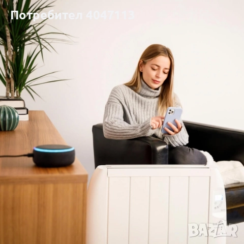 Маслен радиатор Taurus Malbork Connect 1500/2000W с опция за управление чрез Wi-Fi, снимка 3 - Радиатори - 51515158