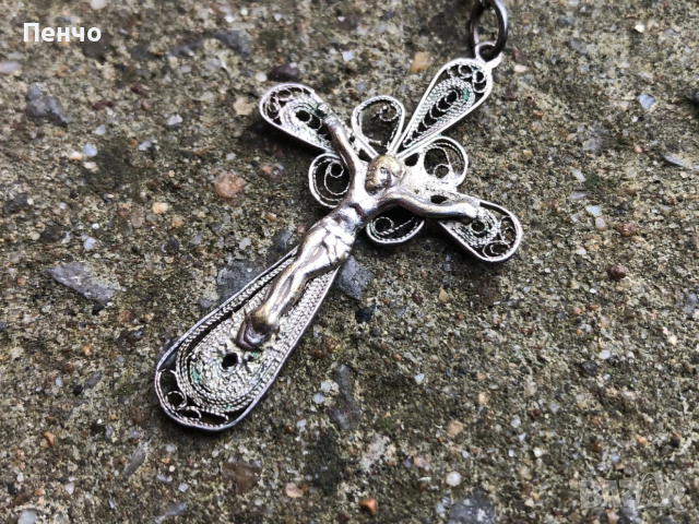 стара филигранна молитвена броеница, снимка 5 - Антикварни и старинни предмети - 49778336