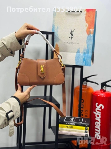 Дамски чанти Saint Laurent, снимка 3 - Чанти - 53348001