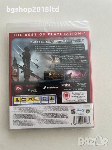 Mass Effect 3 за PS3 - Нова запечатана, снимка 2 - Игри за Xbox - 31683028