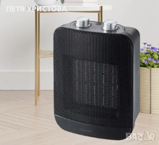 Керамична печка P8, 2000W, Черен – Ефективно и безопасно отопление за всеки дом, снимка 4 - Отоплителни печки - 56048964