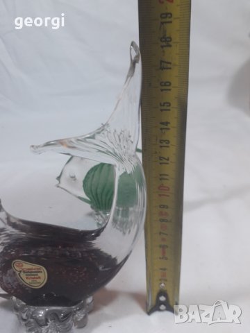 Joska двуцветен кристал фигура на риба   21/1, снимка 10 - Декорация за дома - 34400129