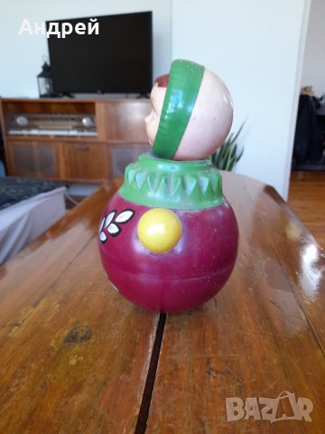 Стара кукла Неваляшка #2, снимка 4 - Други ценни предмети - 37607638