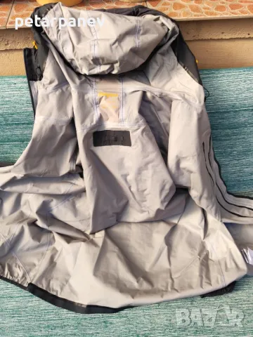Bergans Y LightLine Air 3L Shell Jacket Men - dark shadow grey - L размер, снимка 7 - Якета - 49986415