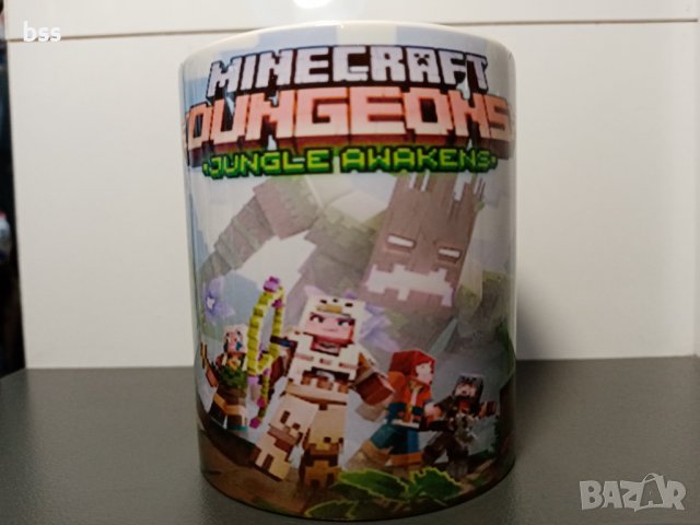 Бяла порцеланова чаша на Майнкрафт / Minecraft