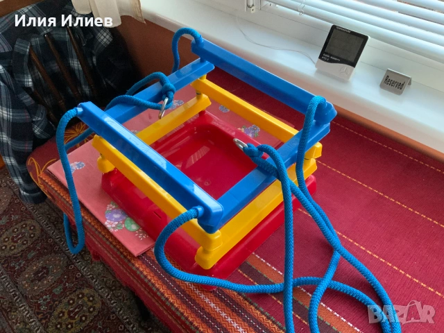 Детска люлка с въжета, снимка 2 - Детски люлки - 53153826