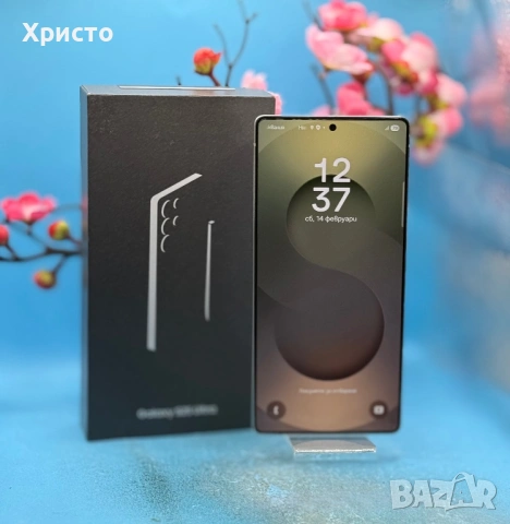 Samsung Galaxy S25 Ultra, 12GB RAM, 256GB, 5G, Titanium WhiteSilver  , снимка 2 - Samsung - 54103550