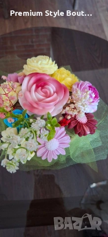 букет от соеви свещи , снимка 17 - Декорация за дома - 54004949