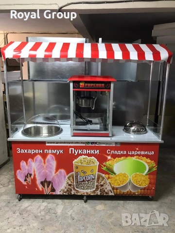 Колички за царевица на пара и кочан, снимка 5 - Колички за царевица - 54035162