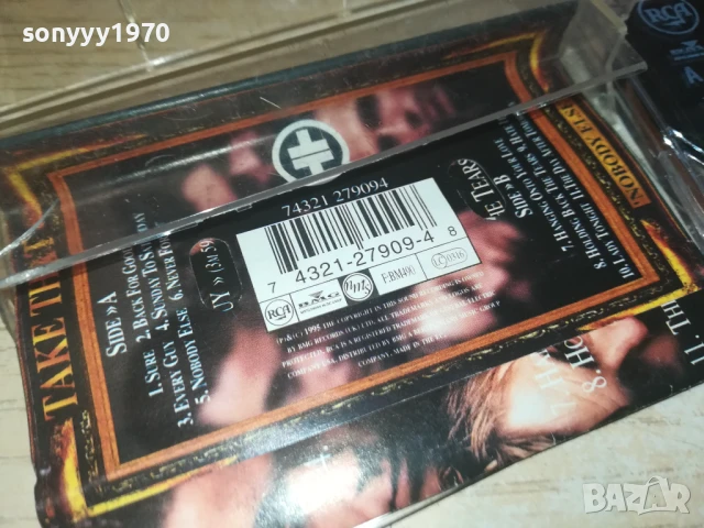 TAKE THAT-ORIGINAL TAPE 0308251249, снимка 11 - Аудио касети - 51234563