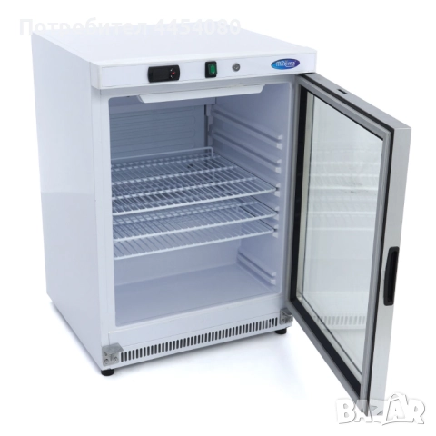 Компактен професионален хладилник с плътни врати – 136 литра, снимка 4 - Хладилни витрини и фризери - 51688317