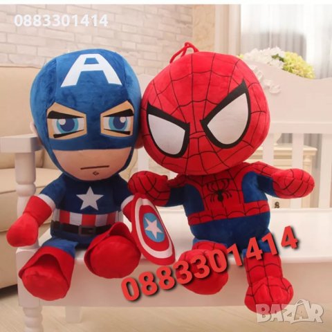 Спайдермен Плюшен 30см Spiderman , снимка 3 - Плюшени играчки - 39577154