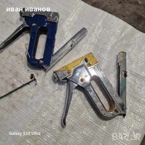 Такери, снимка 6 - Други инструменти - 49787297