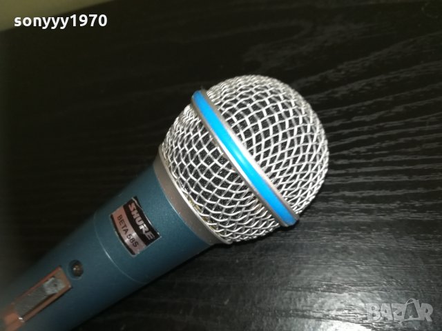 shure beta sm58s-внос швеицария 2610201633, снимка 10 - Микрофони - 30564145