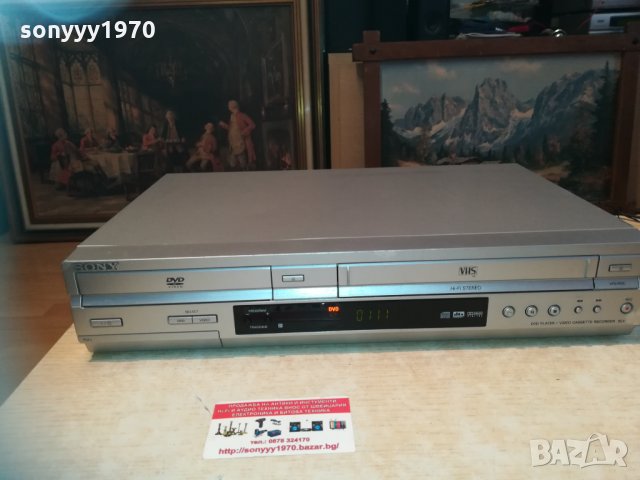 ПОРЪЧАНО-sony hifi stereo video & dvd 1203210930, снимка 2 - Плейъри, домашно кино, прожектори - 32129868