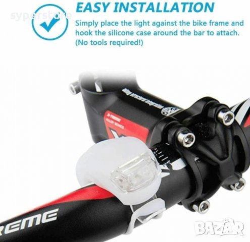 Фенер за колело заден стоп за колело Digital One SP00437 008-2/2бр в комплект, снимка 5 - Други стоки за дома - 37357816