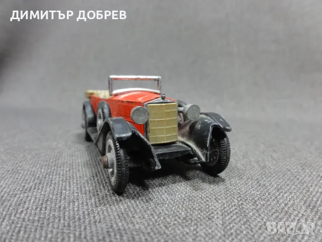 СТАРА РЕТРО СОЦ ГДР МЕТАЛНА КОЛИЧКА МАЩАБЕН МОДЕЛ SIMSON SUPRA 1925 ESPEWE 1/50, снимка 5 - Колекции - 56096556