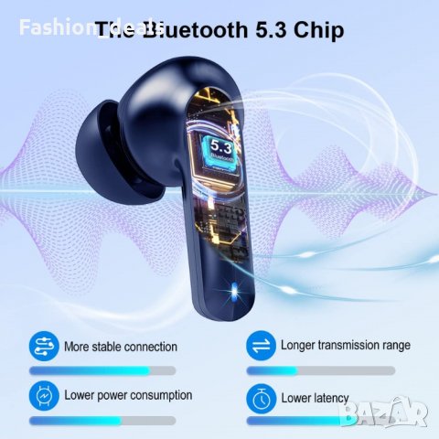 Нови Безжични слушалки Спортни с кутия за зареждане Earbuds за музика, снимка 6 - Bluetooth слушалки - 39679779