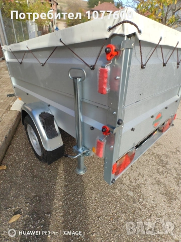 Туристическо ремарке Eduard с общо допустима максимална маса до 750кг , снимка 17 - Ремаркета - 53217023