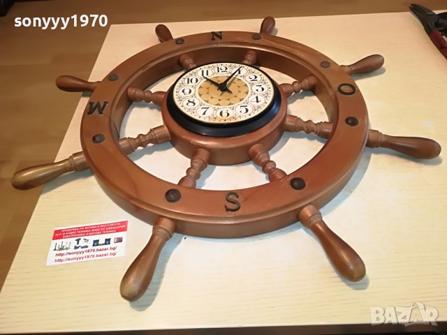 РУЛ-ГОЛЯМ РУЛ 62СМ-SCHOLER-SWISS MADE 2105221911, снимка 2 - Антикварни и старинни предмети - 36834025