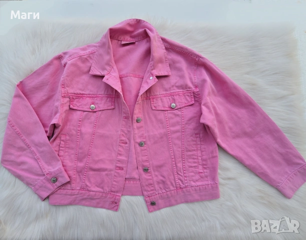 Дамско дънково яке Л-ХЛ, снимка 11 - Якета - 53980449