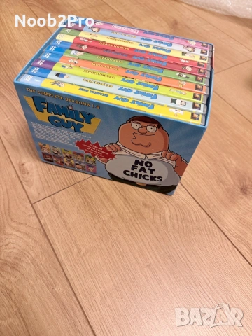 Family Guy – The Complete Seasons 1–9 (DVD колекция) + Uncovered disc, снимка 2 - DVD филми - 54272852