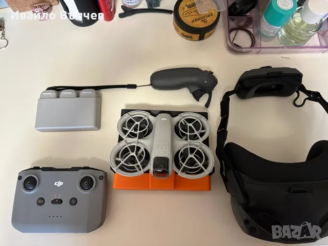 DJI Neo Fly More + Goggles N3 + Motion Controller + 3 батерии, снимка 2 - Дронове и аксесоари - 56219896