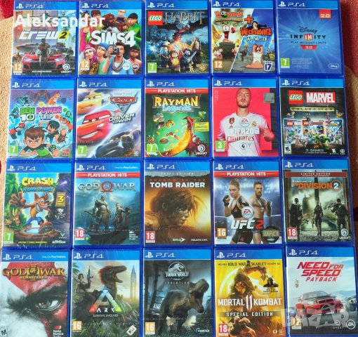 Нови ps4 Minecraft GTA Crash Sonic Lego Ben 10 UFC WWE God Jurassic пс4 , снимка 2 - PlayStation конзоли - 31551659