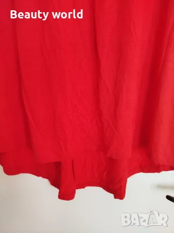 Червена тениска хл размер , снимка 7 - Тениски - 49698001